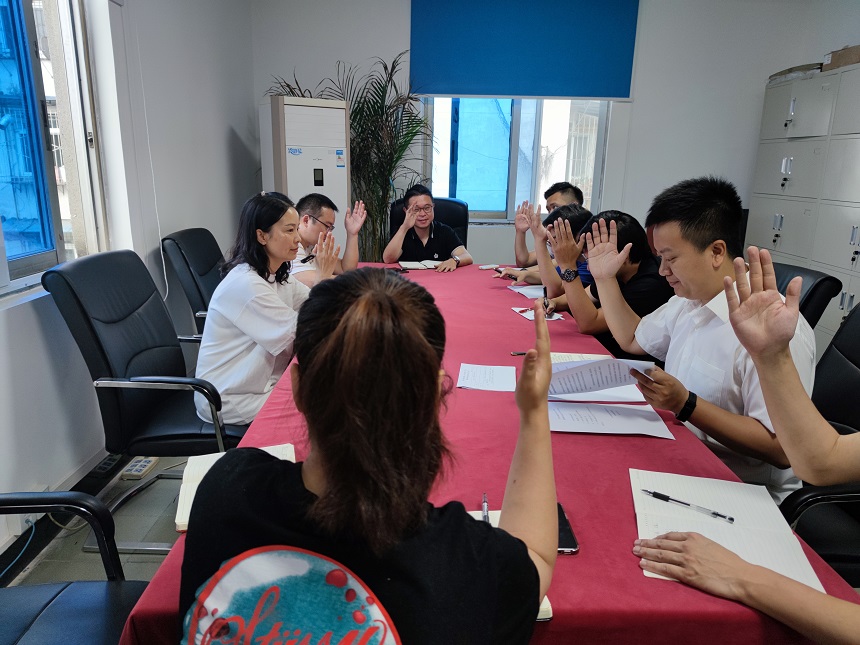 華西安裝公司建筑智能化事業部召開支委選舉大會