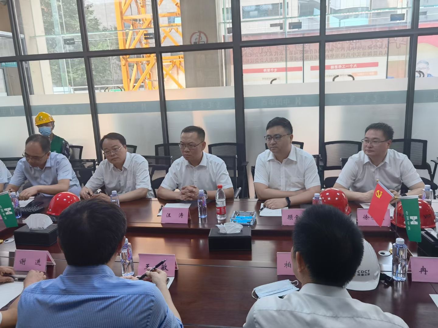 大力協同 提前謀劃——集團副總經理汪濤出席川劇藝術中心改擴建項目封頂儀式
